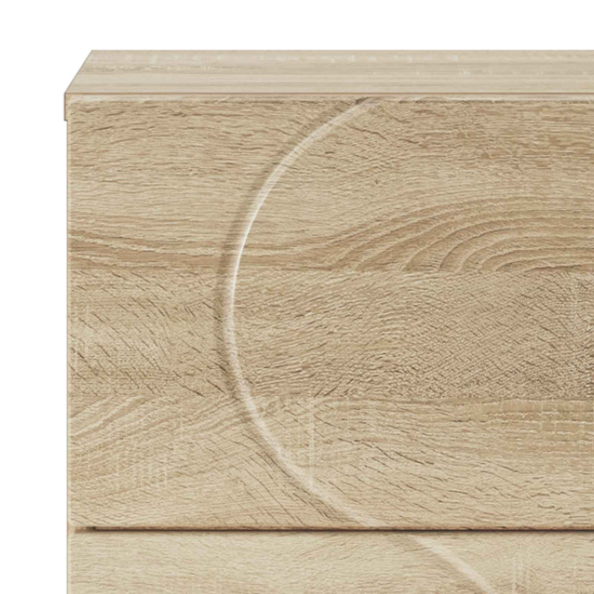 Skænk Sonoma-eg 33,5 x 34,5 x 75 cm Konstrueret træ