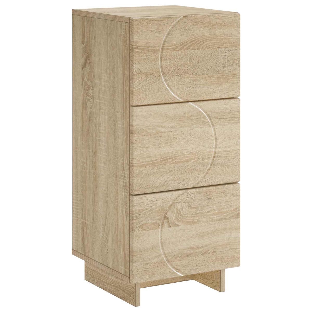 Skænk Sonoma-eg 33,5 x 34,5 x 75 cm Konstrueret træ