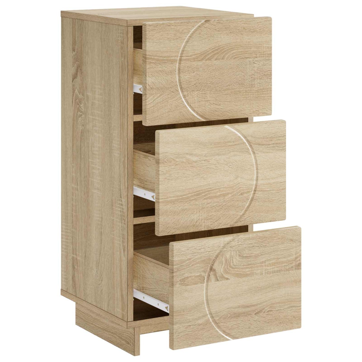 Skænk Sonoma-eg 33,5 x 34,5 x 75 cm Konstrueret træ