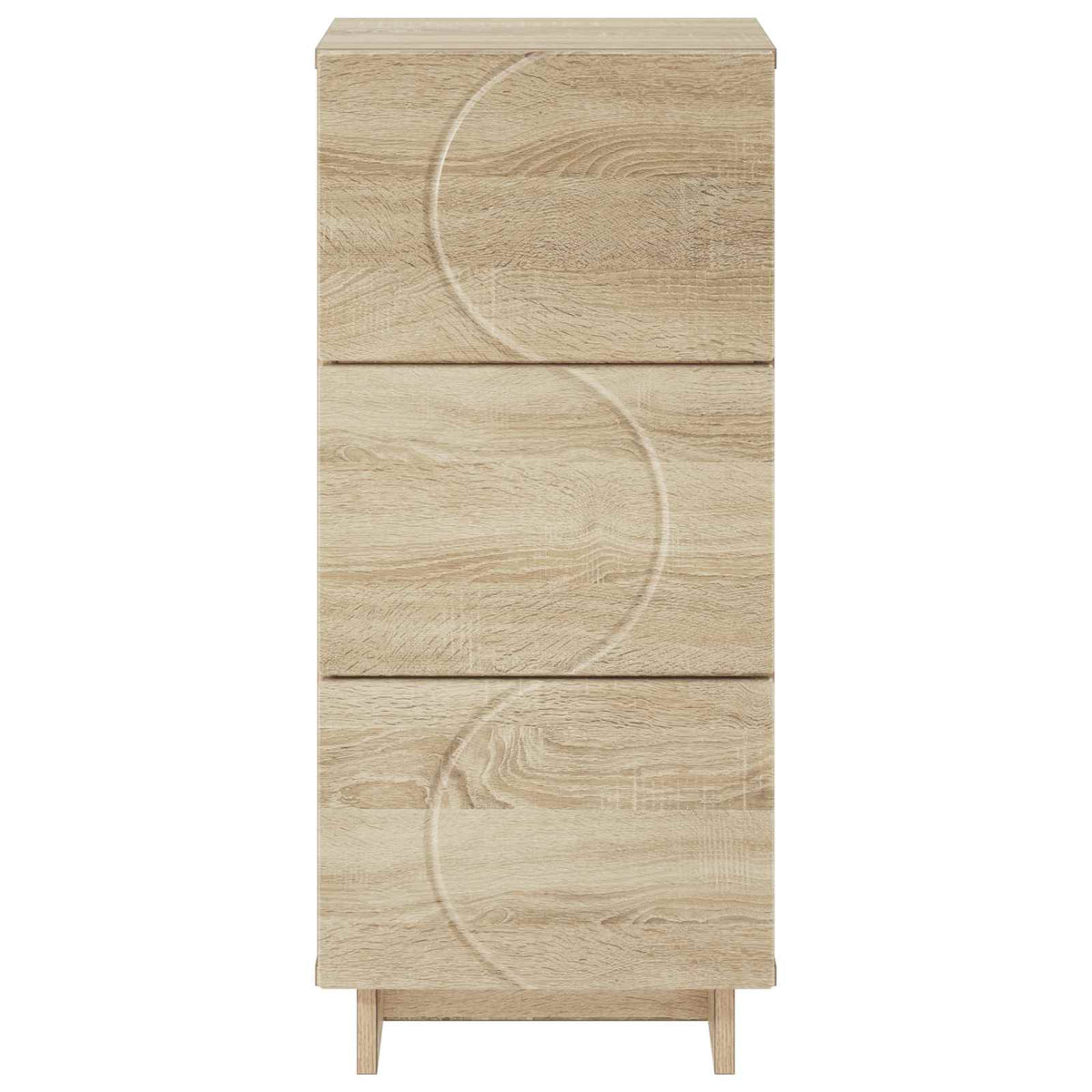 Skænk Sonoma-eg 33,5 x 34,5 x 75 cm Konstrueret træ