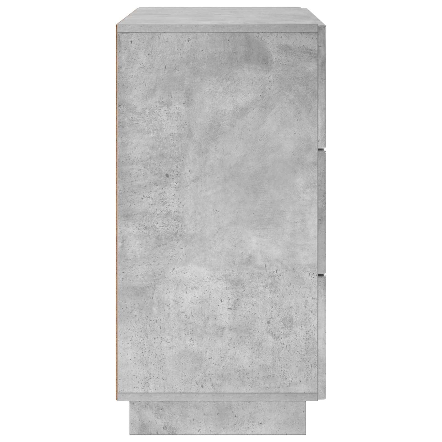Skænk Betongrå 70 x 38 x 75 cm Konstrueret træ