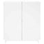 Skænk Hvid 67 x 34,5 x 75 cm Konstrueret træ