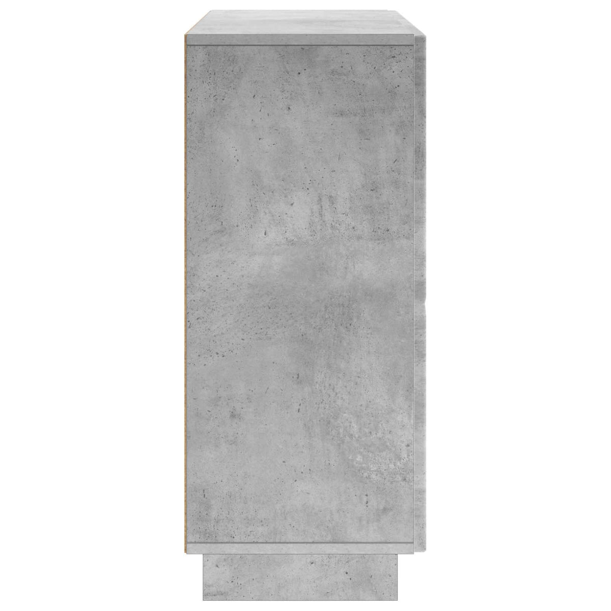 Sideboard Betongrå 85.5 x 31 x 75 cm Konstrueret træ