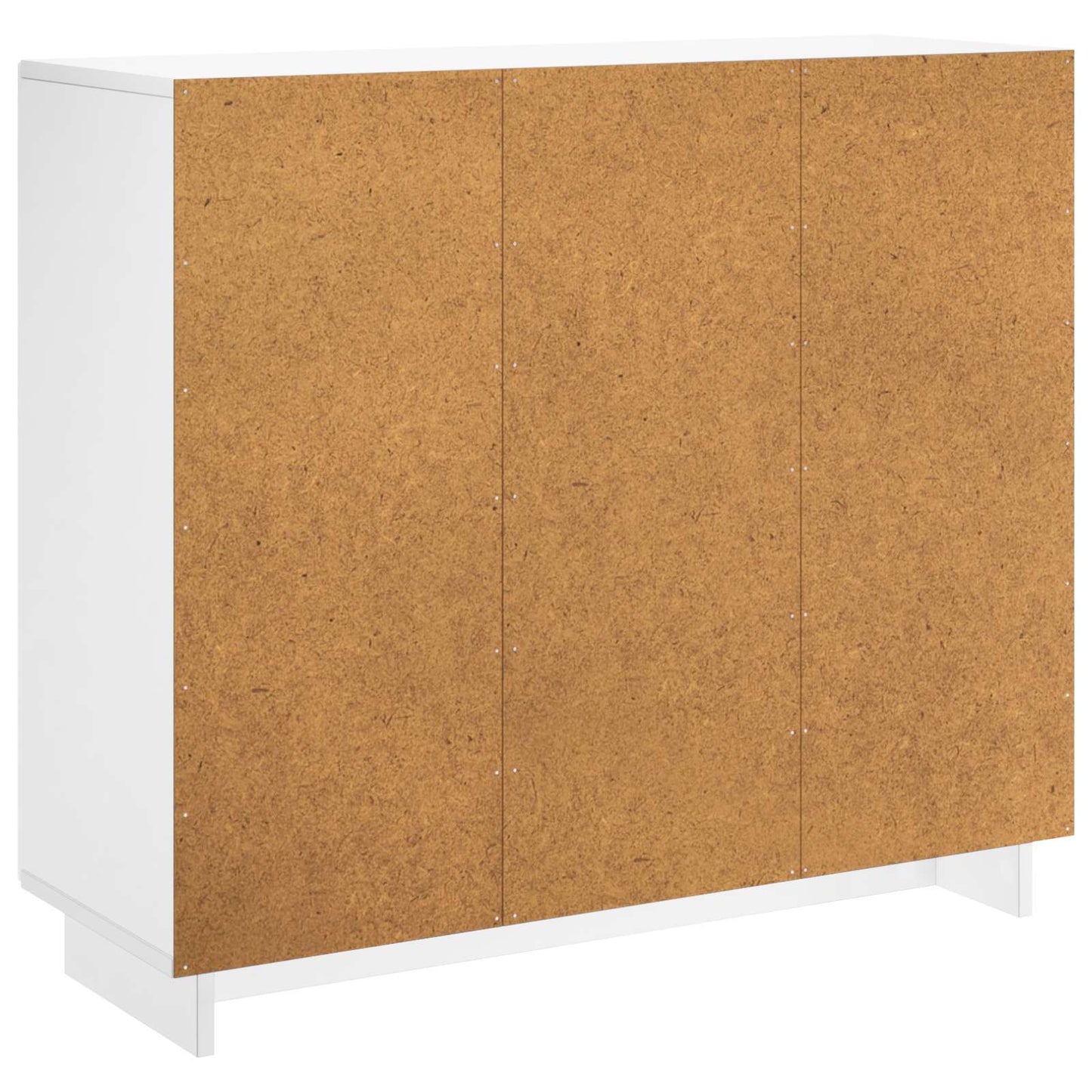 Sideboard Hvid højglans 85.5 x 31 x 75 cm Konstrueret træ