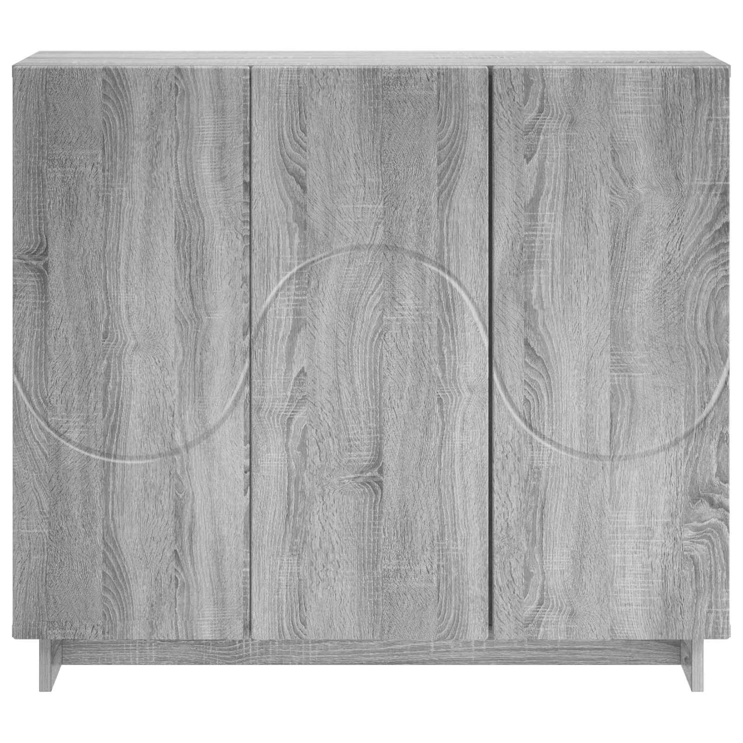 Sideboard Grå Sonoma 85.5 x 31 x 75 cm Konstrueret træ