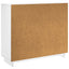 Sideboard Hvid højglans 85.5 x 31 x 75 cm Konstrueret træ