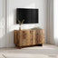 TV-bord 60 x 34.5 x 40 cm Gammelt træ Konstrueret træ