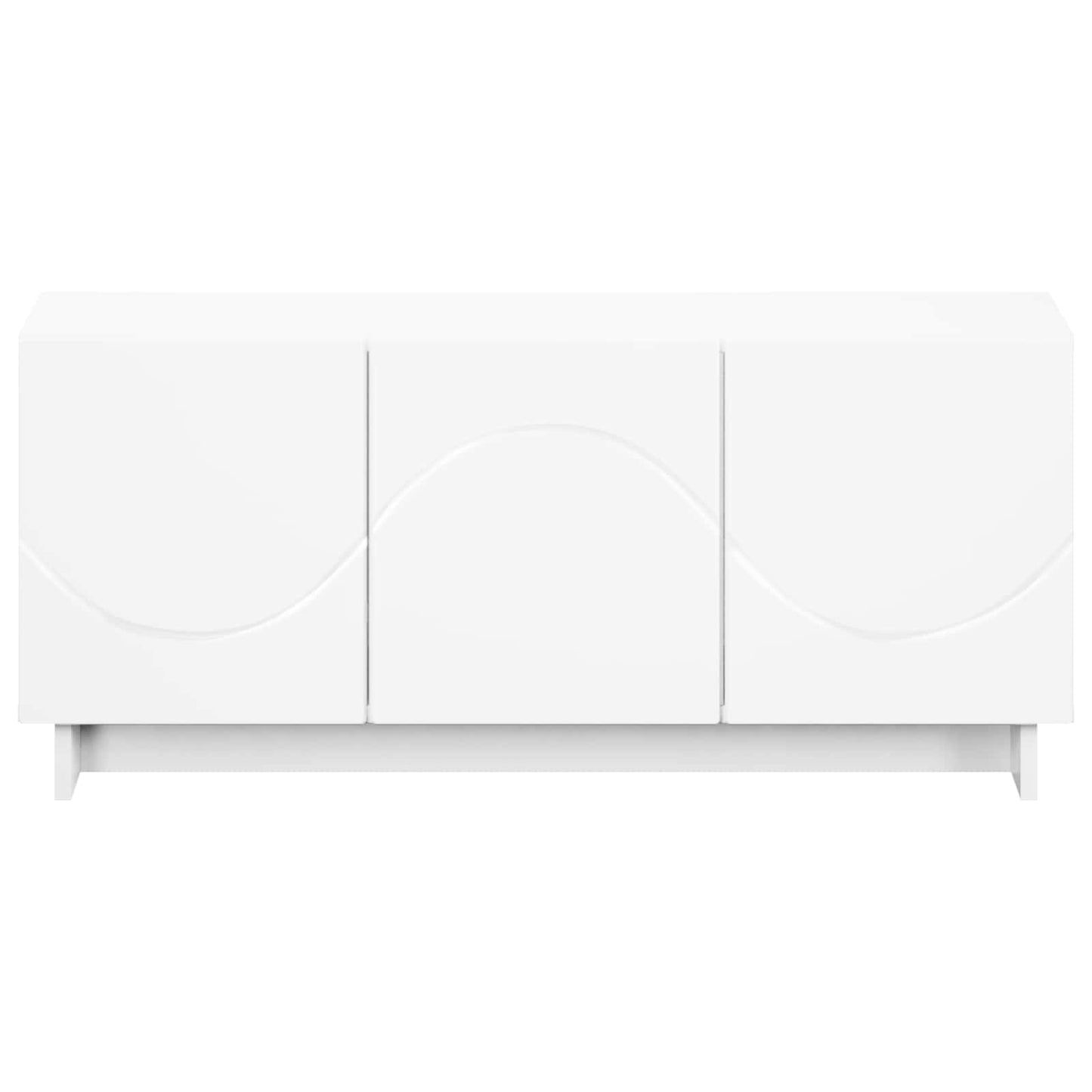 TV-bord 90 x 34.5 x 40 cm Hvid Konstrueret træ