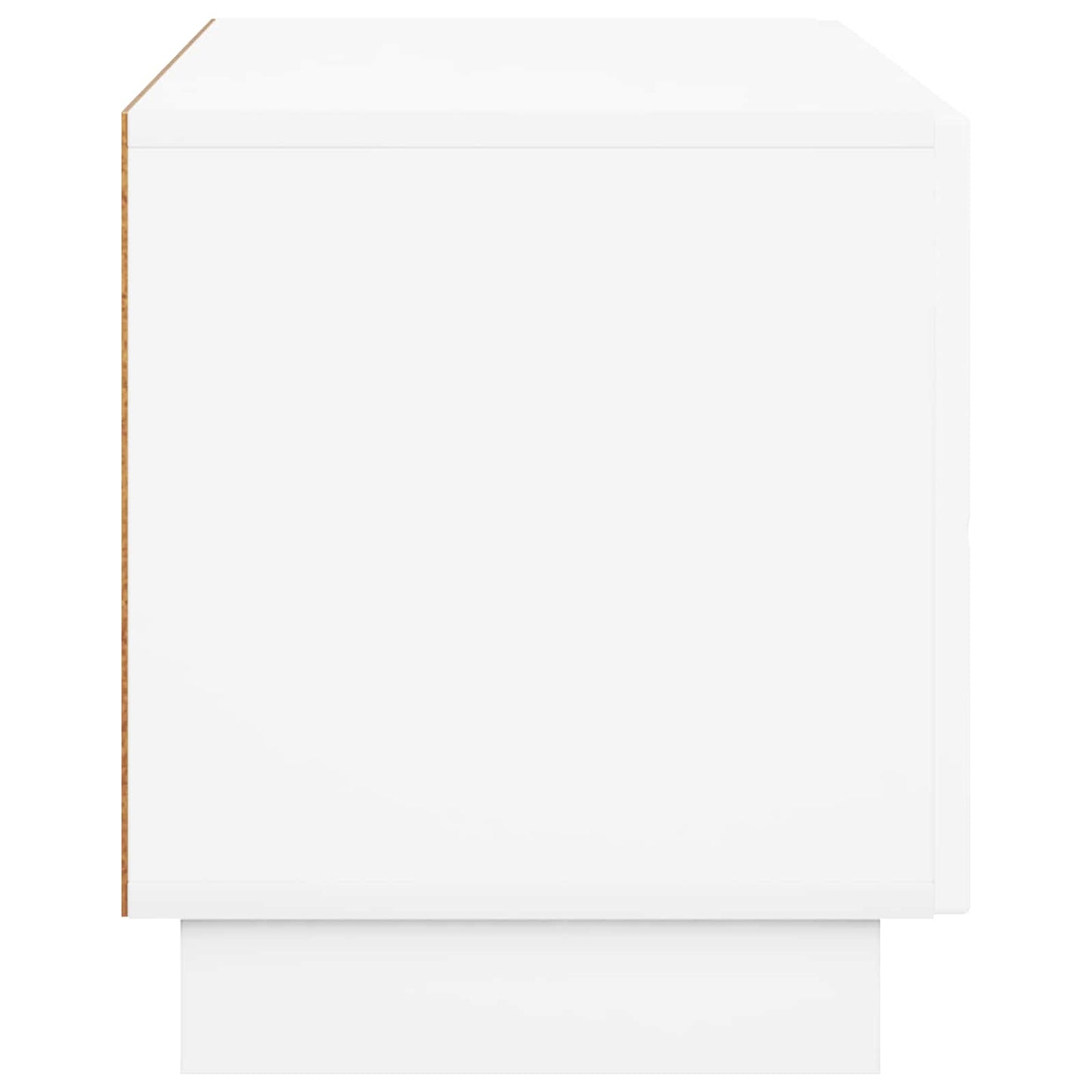 TV-bord 90 x 34.5 x 40 cm Hvid Konstrueret træ