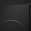 TV-bord 90 x 34.5 x 40 cm Sort Konstrueret træ
