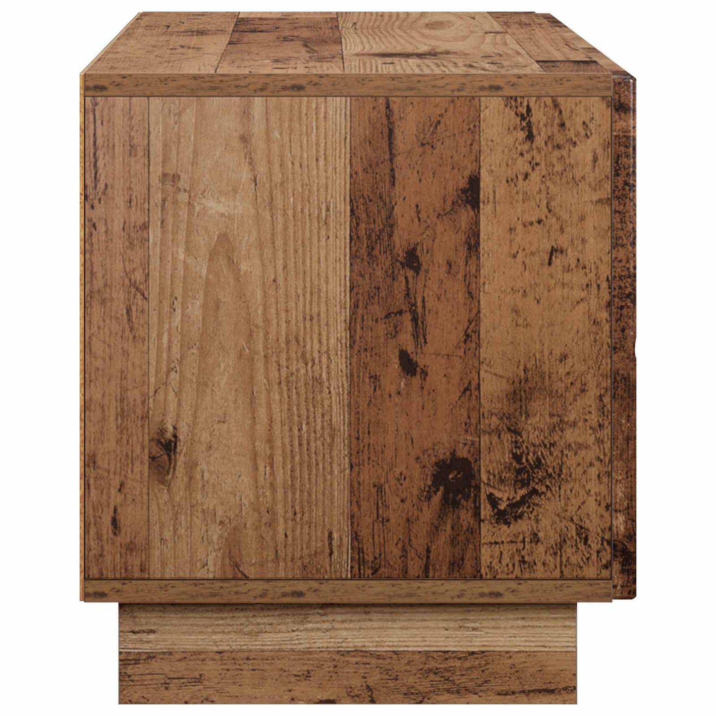 TV-bord 90 x 34.5 x 40 cm Gammelt træ Konstrueret træ