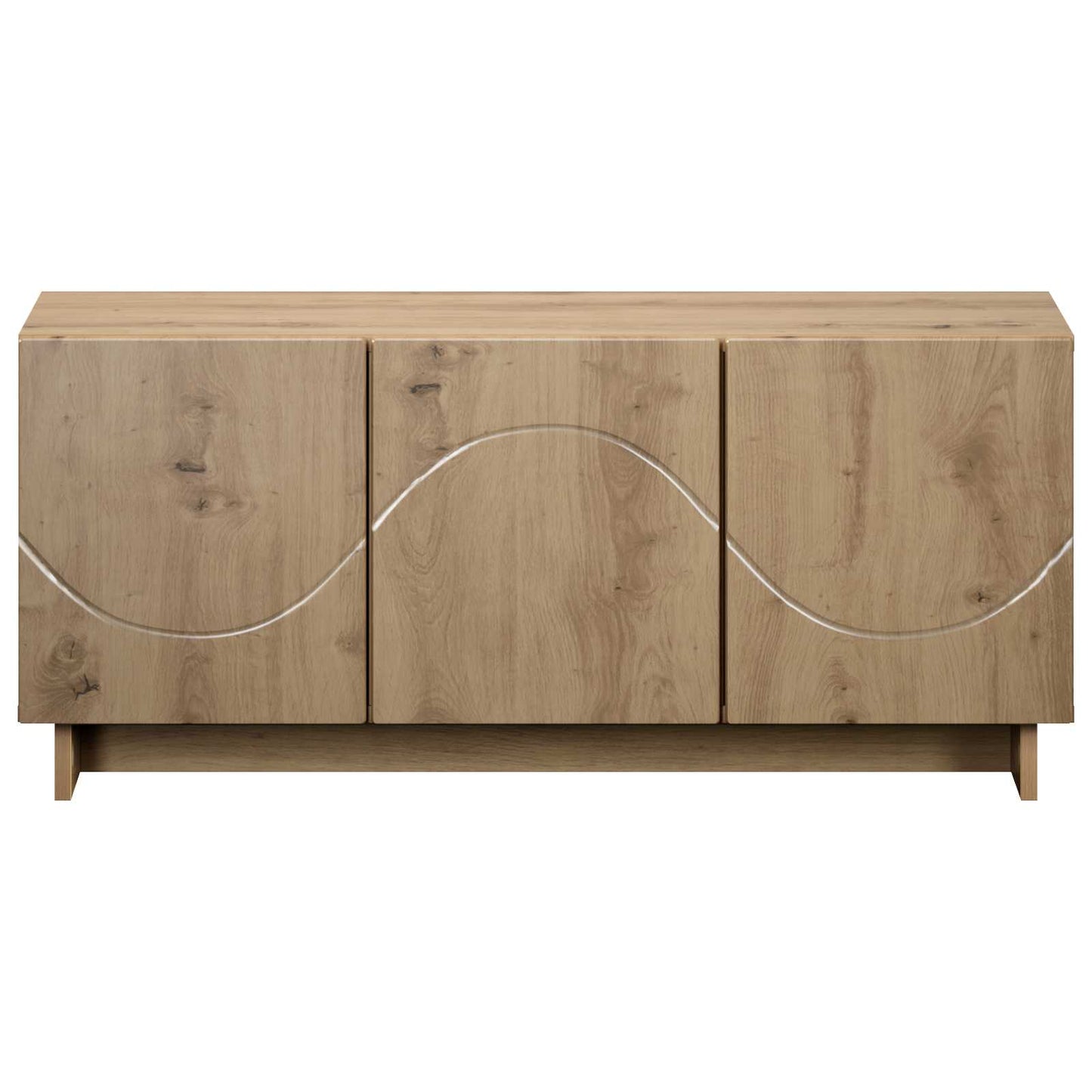 TV-bord 90 x 34.5 x 40 cm Artisan-eg Konstrueret træ