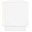 TV-bord 140 x 34.5 x 40 cm Hvid Konstrueret træ