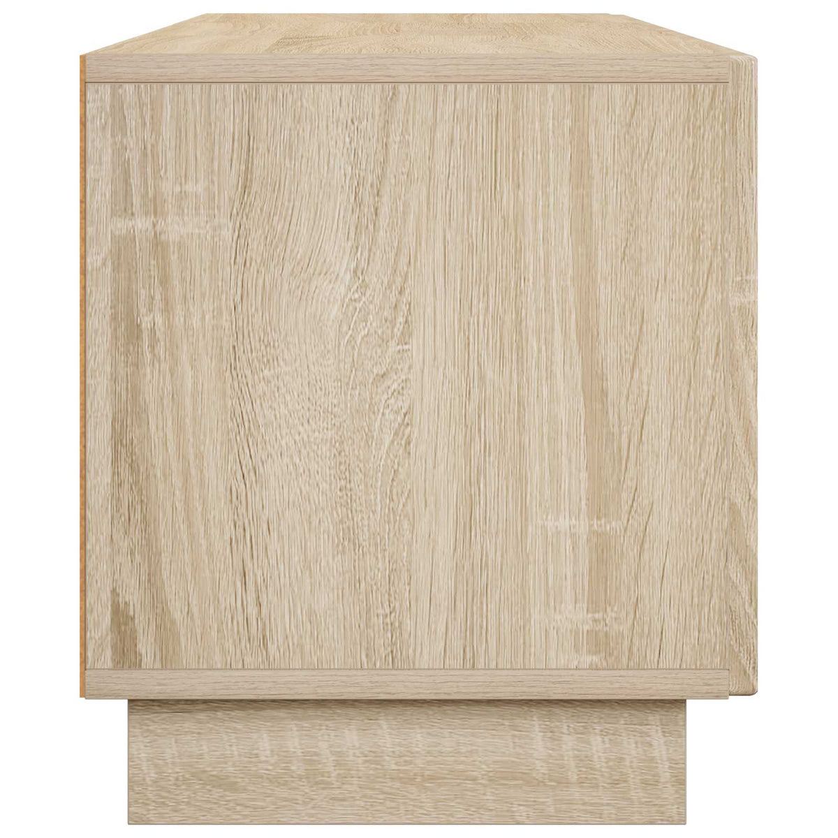 TV-bord 140 x 34.5 x 40 cm Sonoma-eg Konstrueret træ