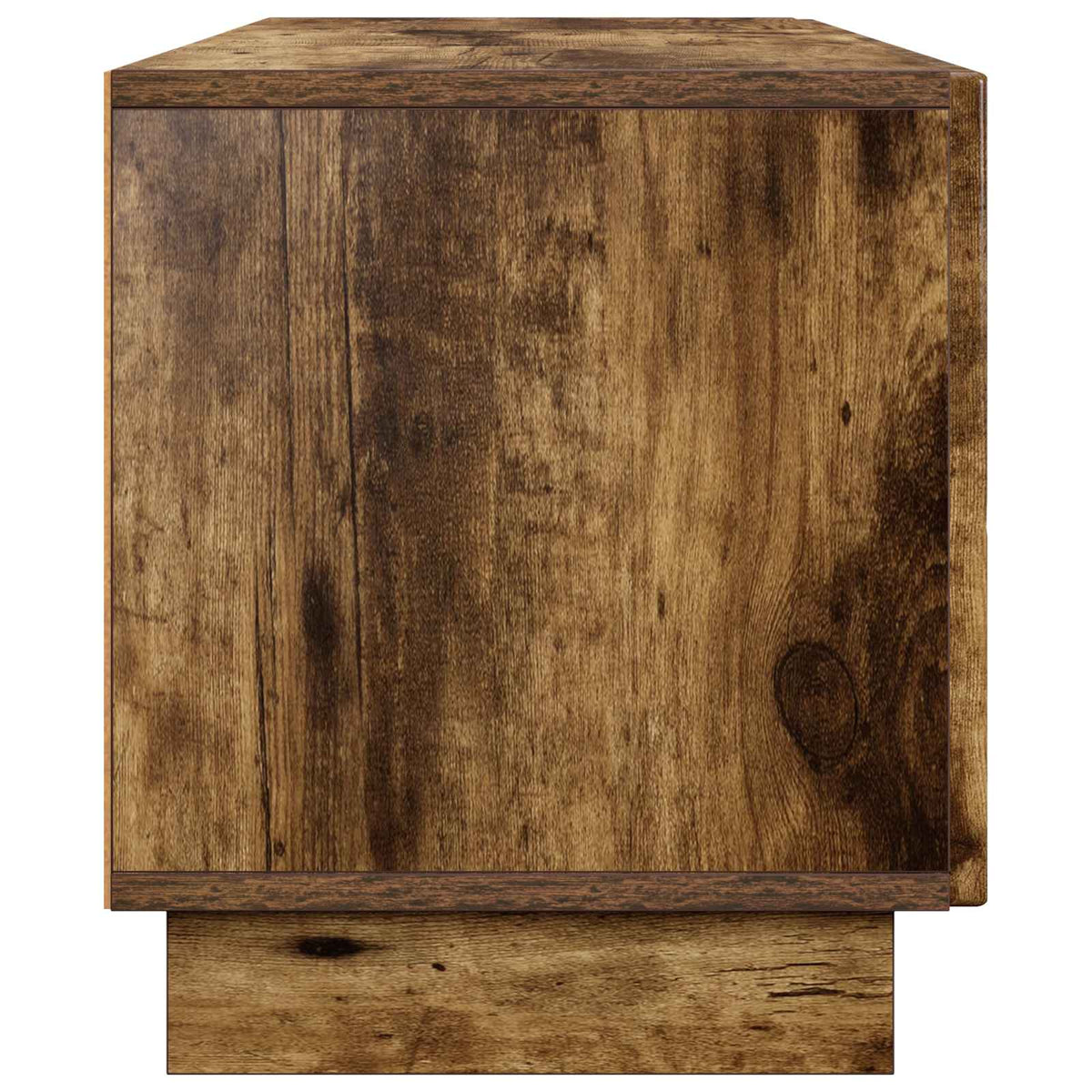 TV-bord 140 x 34.5 x 40 cm Røget eg Konstrueret træ