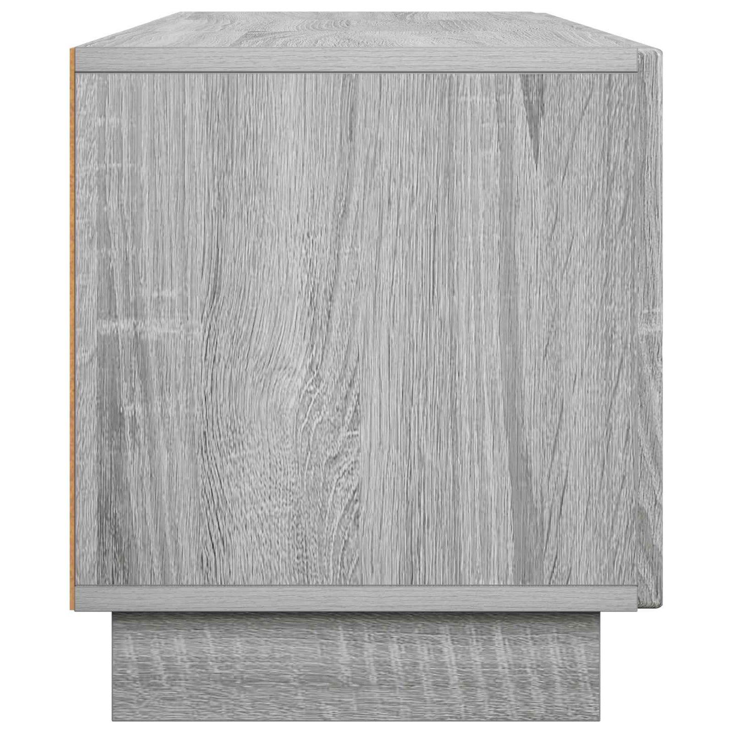 TV-bord 140 x 34.5 x 40 cm Grå Sonoma Konstrueret træ