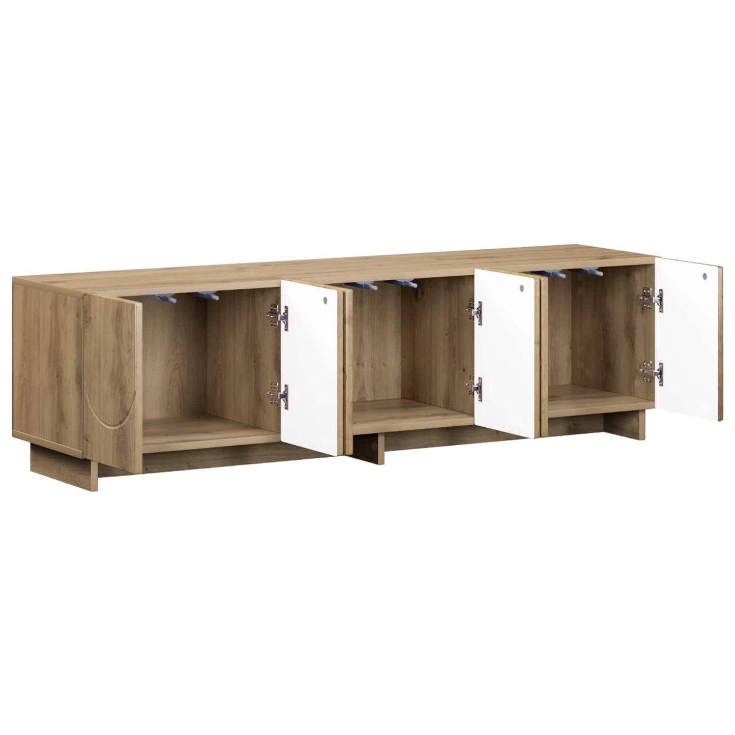 TV-bord 140 x 34.5 x 40 cm Artisan-eg Konstrueret træ
