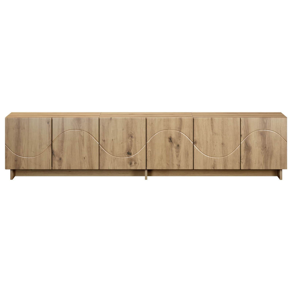 TV-bord 180 x 34,5 x 40 cm Artisan-eg Konstrueret træ