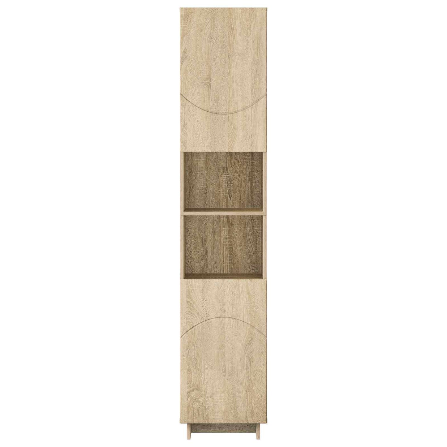 Badeværelsesskab Sonoma-eg 36.5 x 38 x 180 cm Konstrueret træ