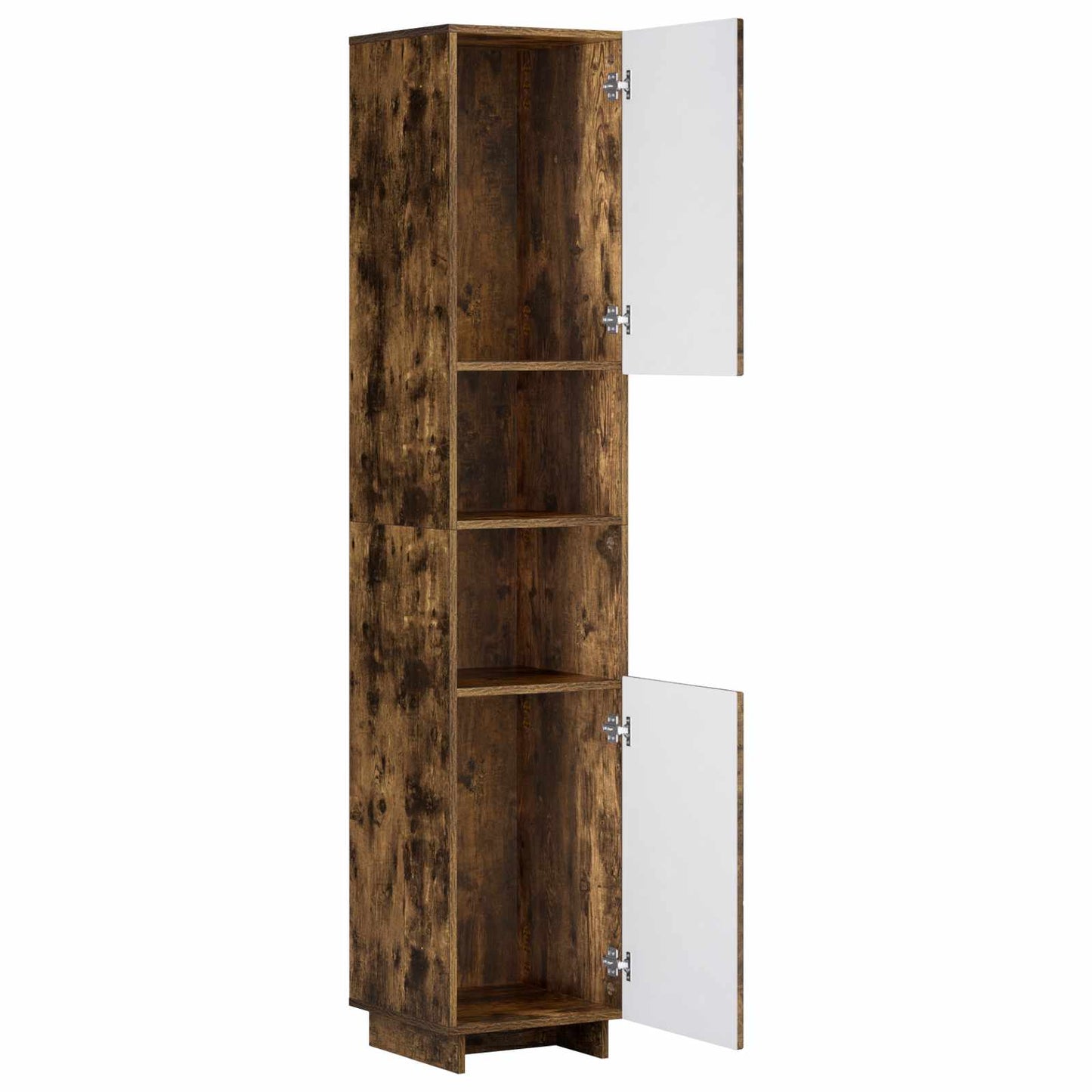Badeværelsesskab Røget eg 36.5 x 38 x 180 cm Konstrueret træ