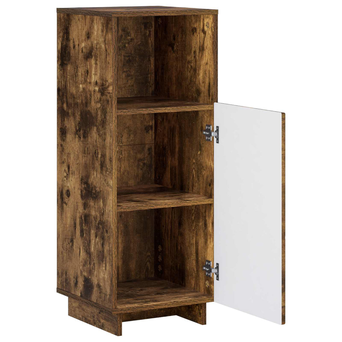 Badskab Røget eg 36.5 x 38 x 95 cm Konstrueret træ