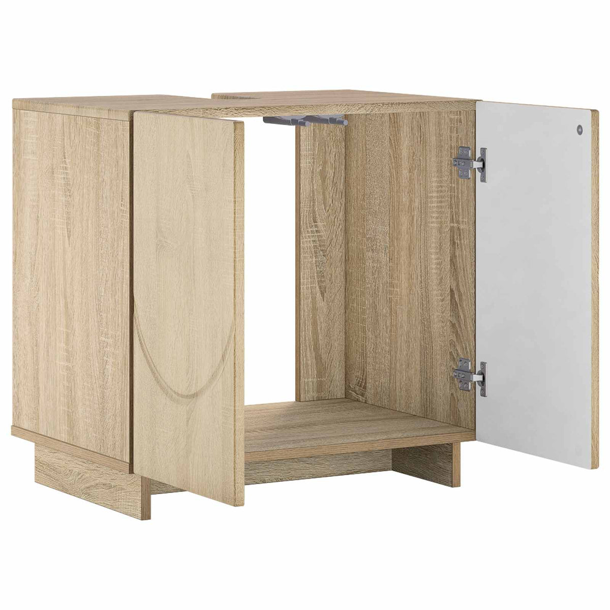 Badeværelsesskab Sonoma-eg 60 x 41 x 58 cm Konstrueret træ