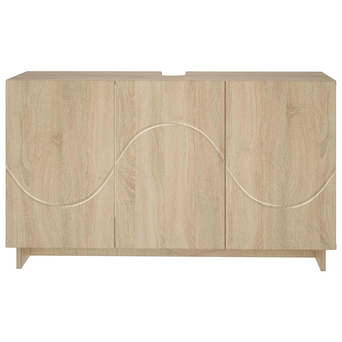 Badeværelsesskab Sonoma-eg 101 x 41 x 58 cm Konstrueret træ