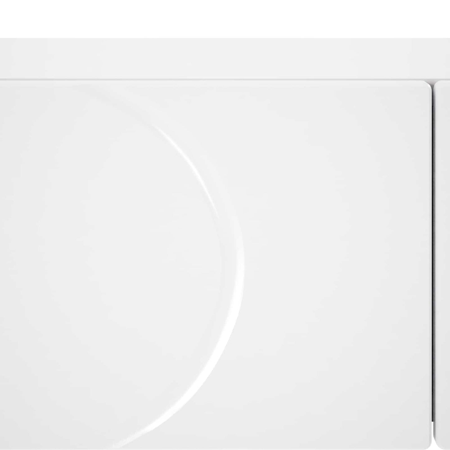 Konsolbord Hvid 96,5 x 38 x 75 cm Konstrueret træ
