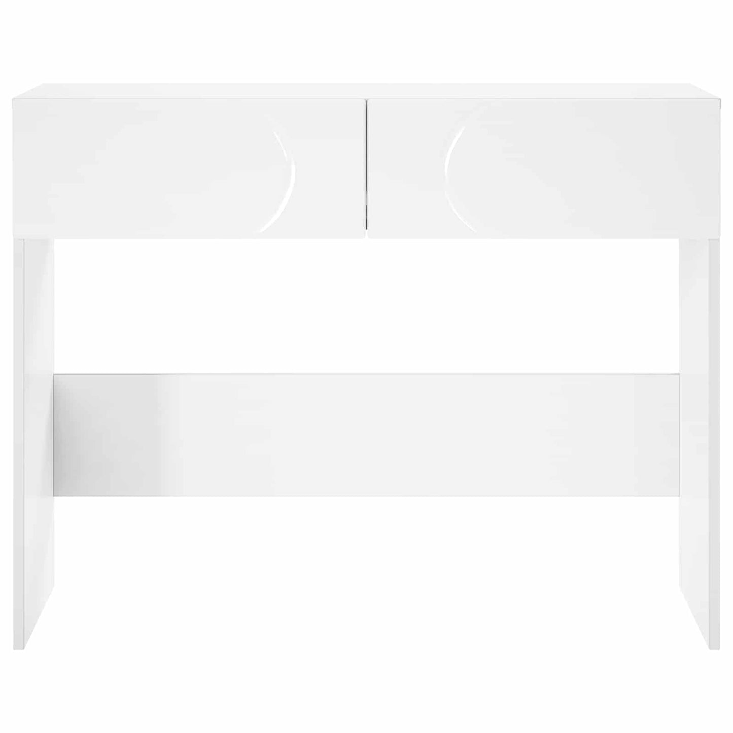 Konsolbord Hvid 96,5 x 38 x 75 cm Konstrueret træ