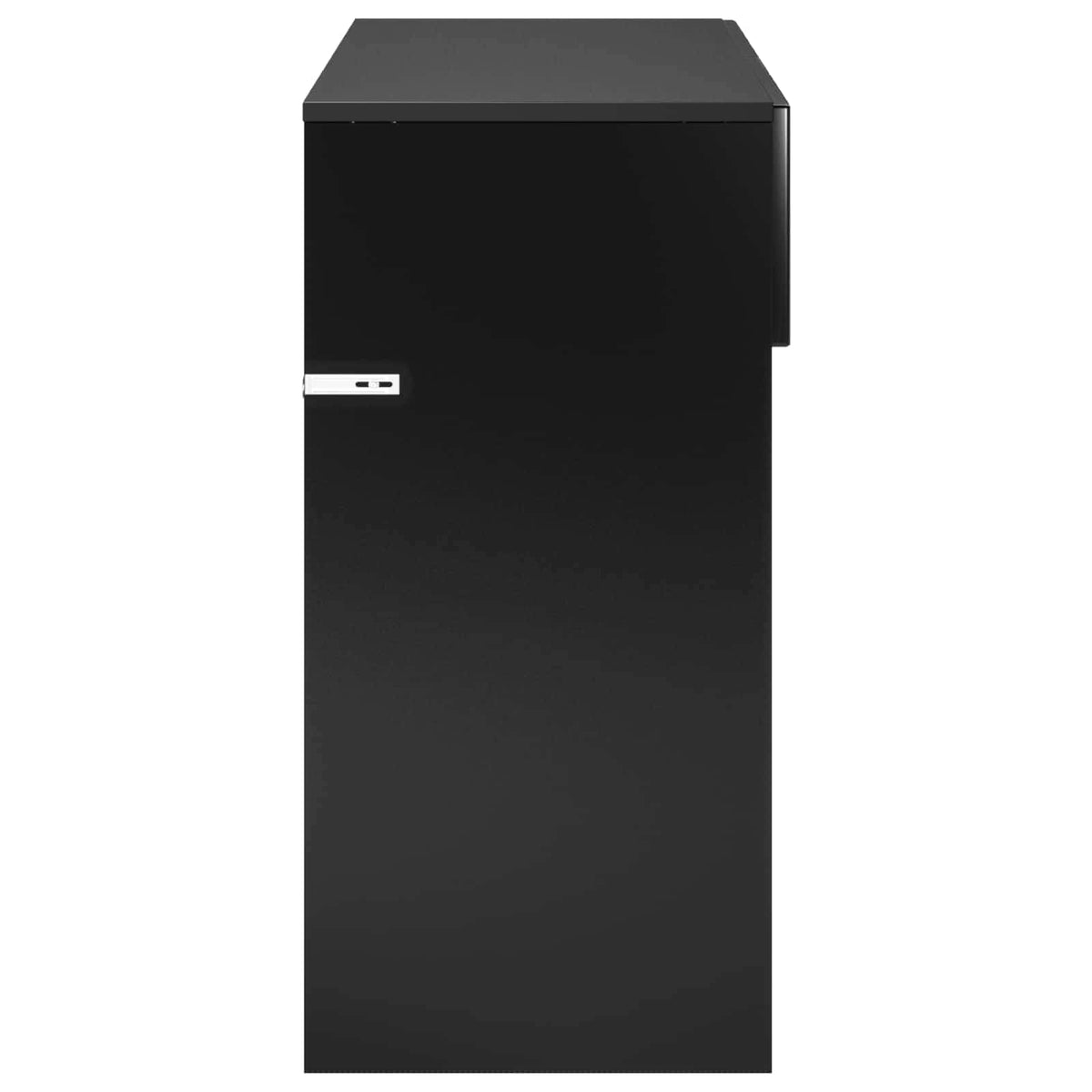 Konsolbord Sort 96,5 x 38 x 75 cm Konstrueret træ