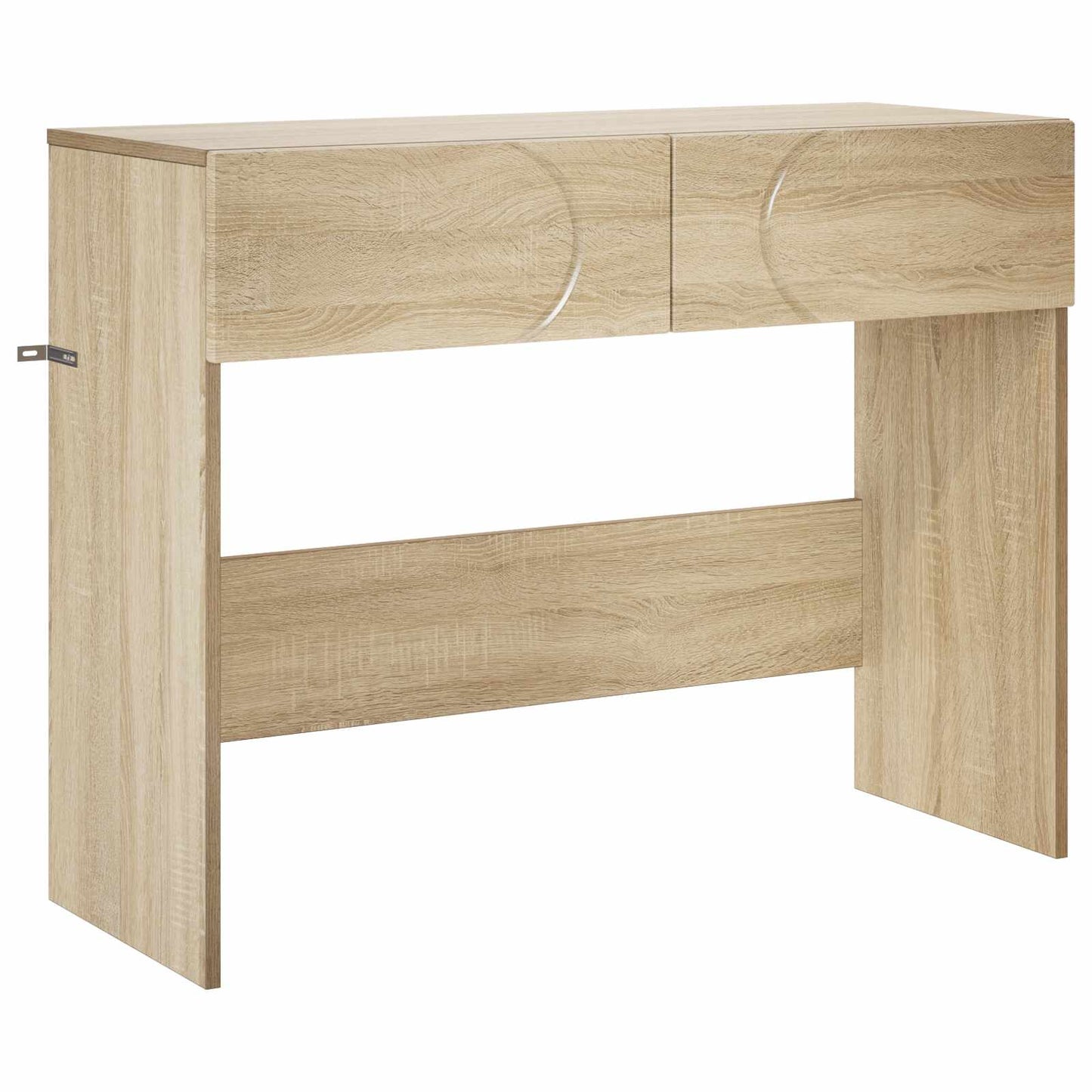 Konsolbord Sonoma-eg 96,5 x 38 x 75 cm Konstrueret træ