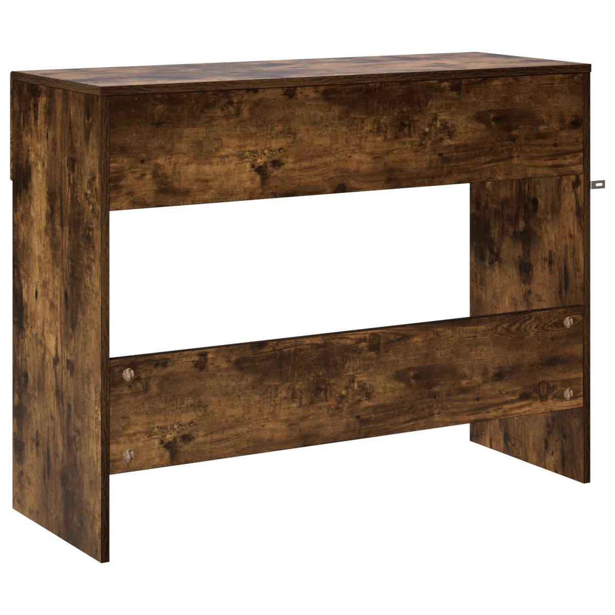 Konsolbord Røget eg 96,5 x 38 x 75 cm Konstrueret træ
