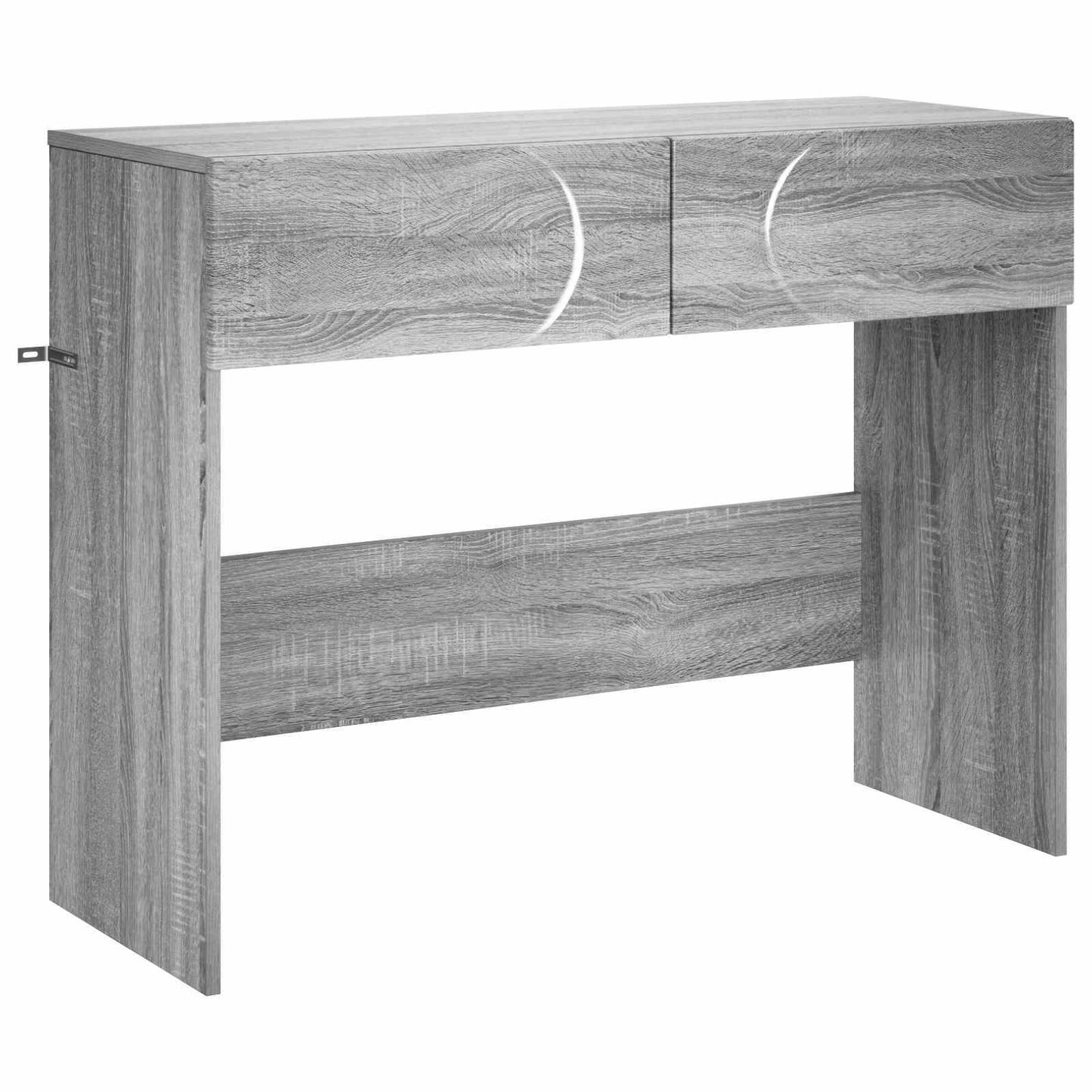 Konsolbord Grå Sonoma 96,5 x 38 x 75 cm Konstrueret træ