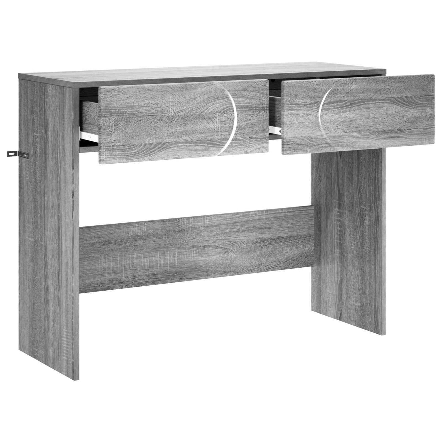 Konsolbord Grå Sonoma 96,5 x 38 x 75 cm Konstrueret træ
