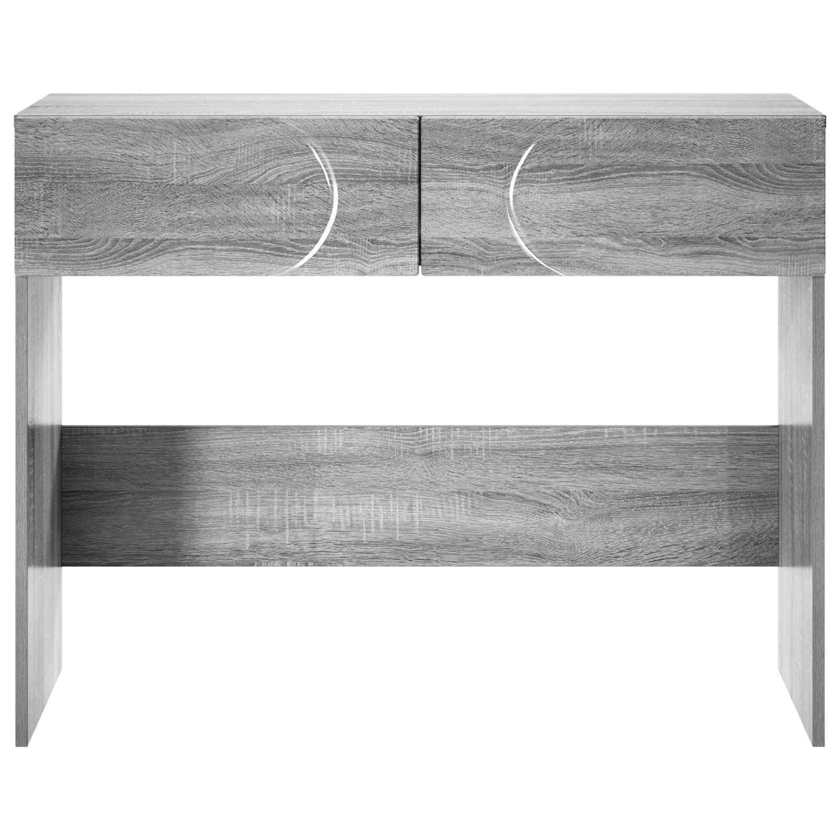 Konsolbord Grå Sonoma 96,5 x 38 x 75 cm Konstrueret træ