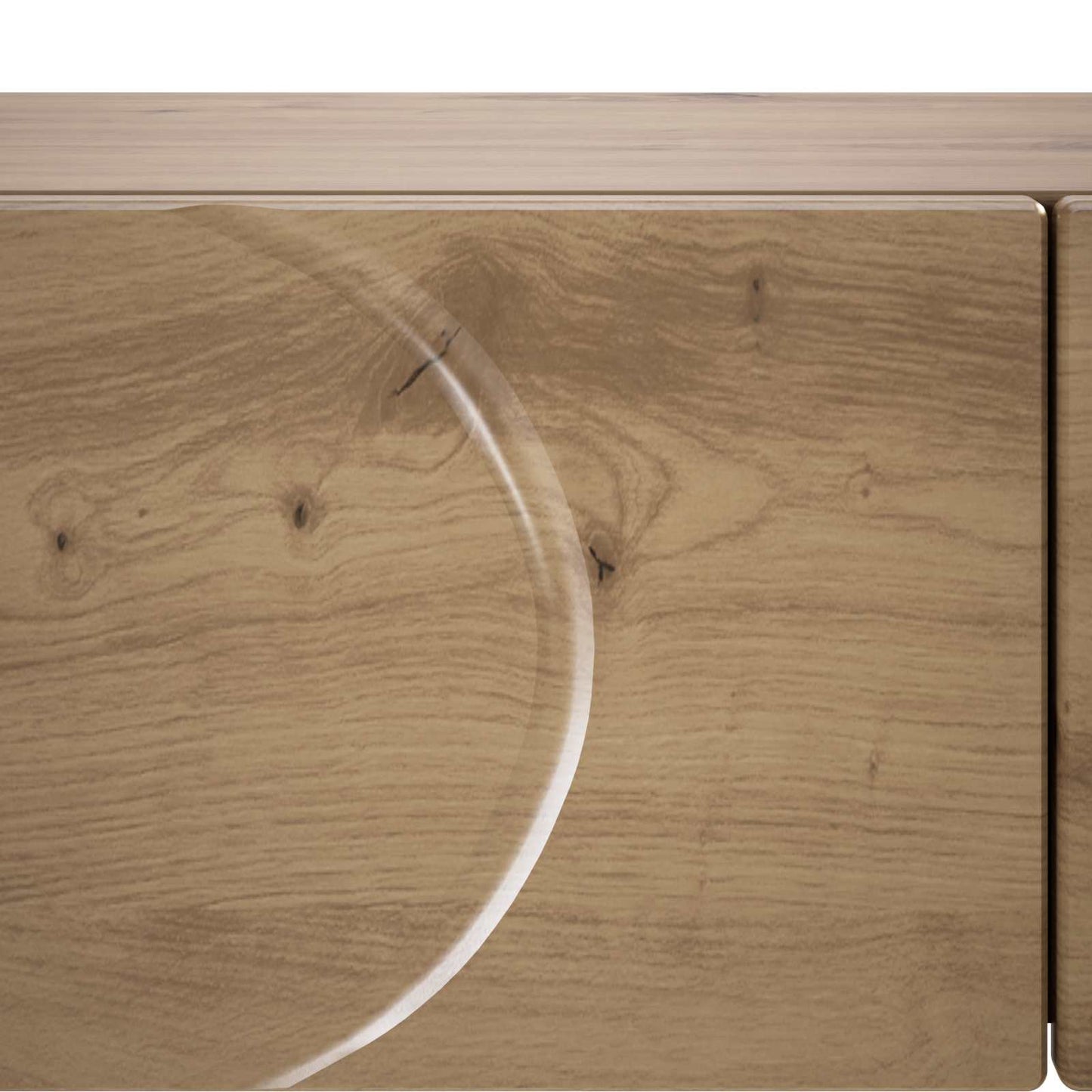 Konsolbord Artisan-eg 96,5 x 38 x 75 cm Konstrueret træ