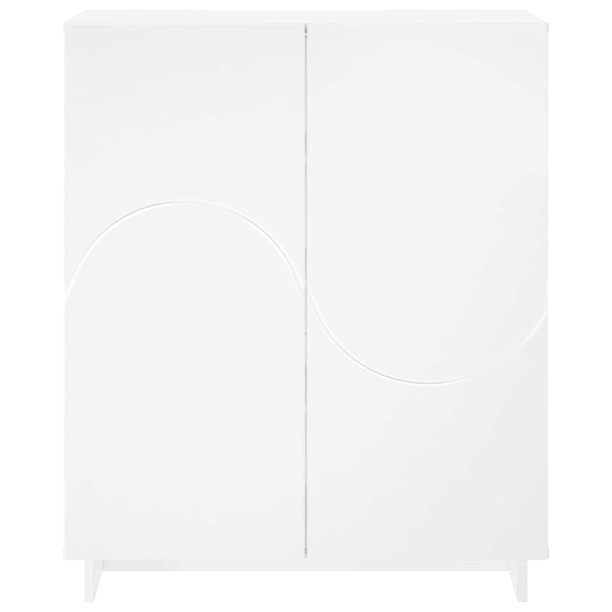 Skoskab 73 x 38 x 87,5 cm Konstrueret træ Hvid