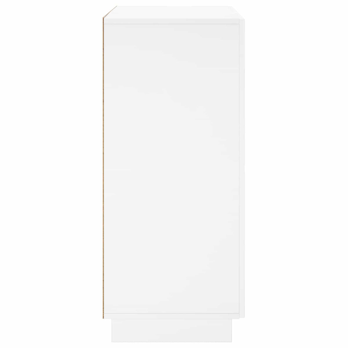 Skoskab 73 x 38 x 87,5 cm Konstrueret træ Hvid højglans