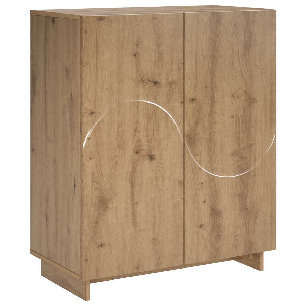 Skoskab 73 x 38 x 87,5 cm Konstrueret træ Artisan-eg