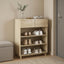 Skoskab 73 x 38 x 87,5 cm Konstrueret træ Sonoma-eg