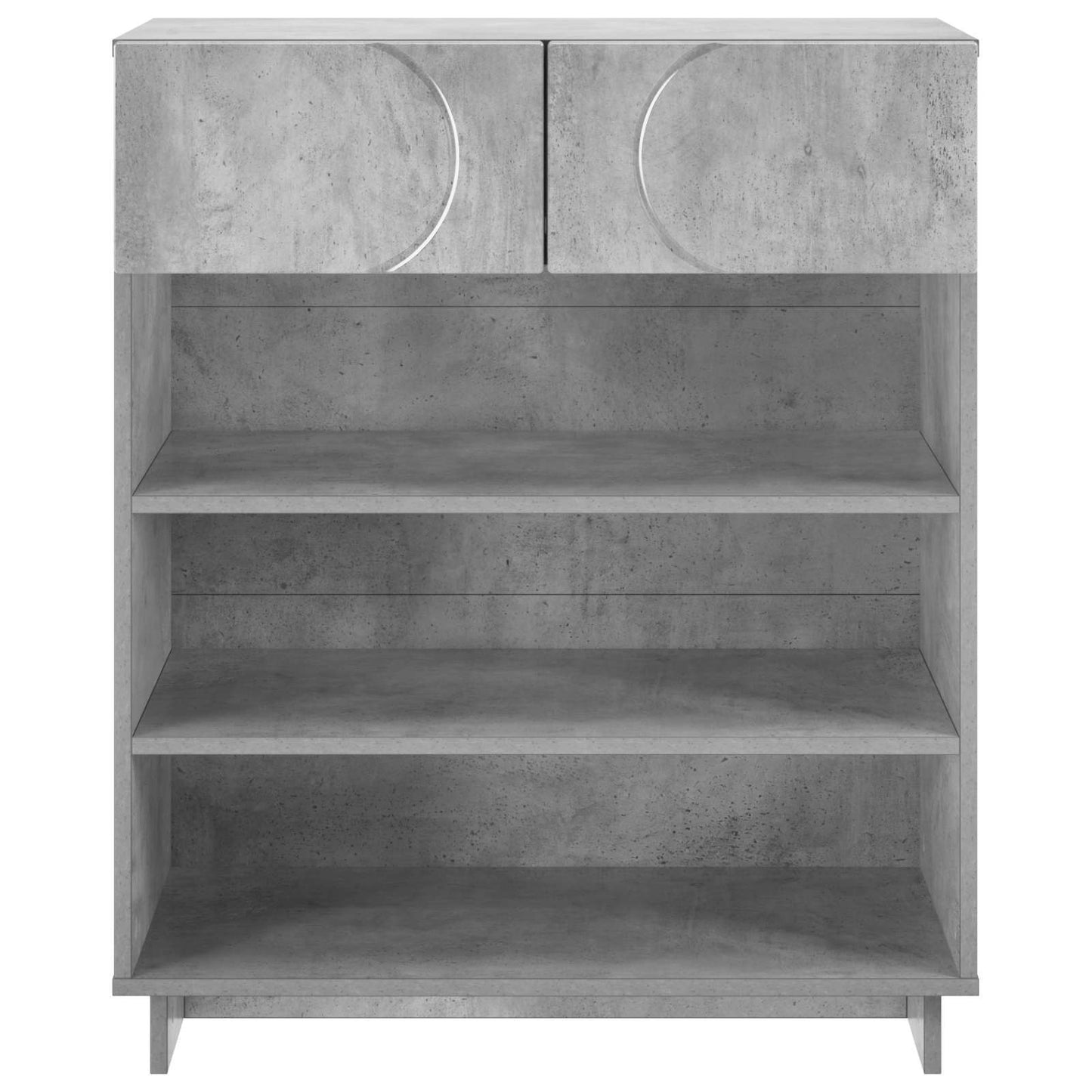 Skoskab 73 x 38 x 87,5 cm Konstrueret træ Betongrå