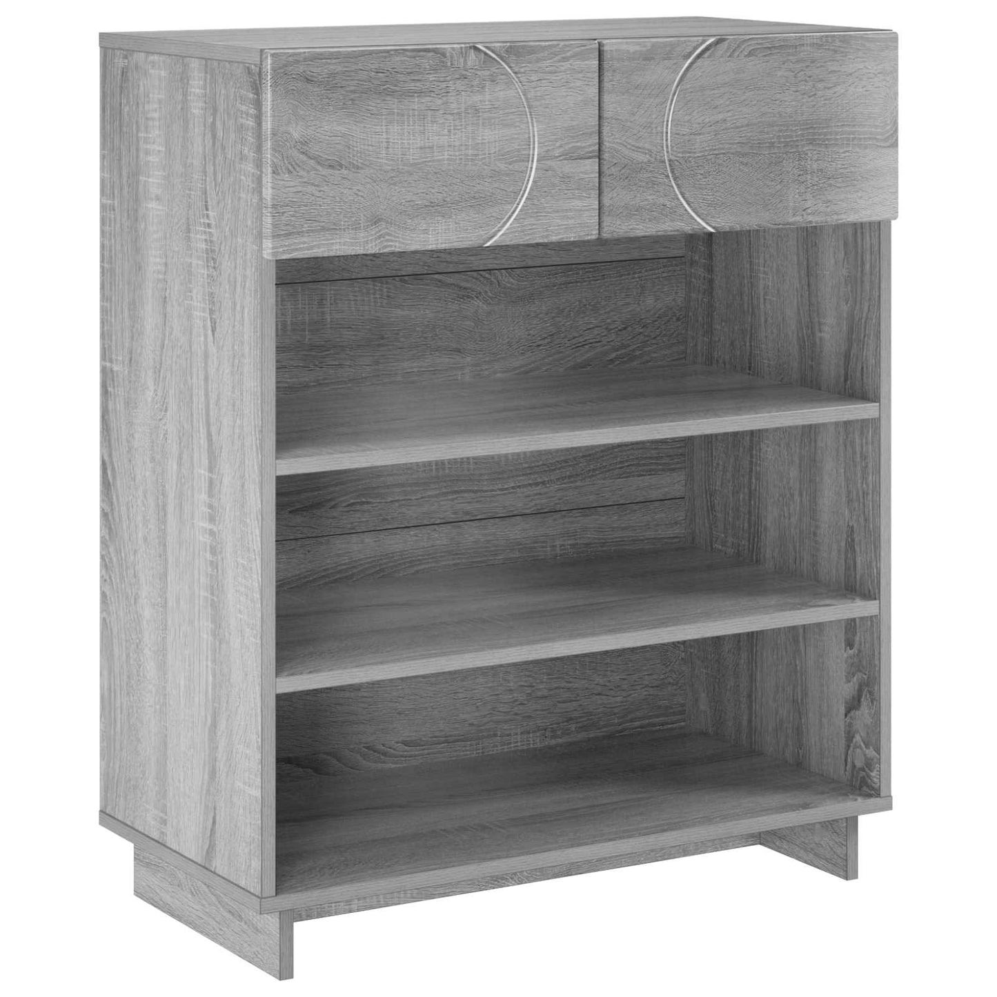 Skoskab 73 x 38 x 87,5 cm Konstrueret træ Grå Sonoma