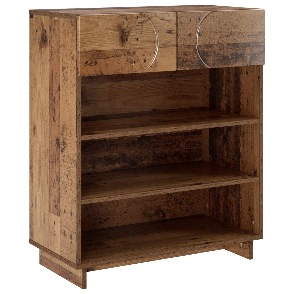 Skoskab 73 x 38 x 87,5 cm Konstrueret træ Gammelt træ