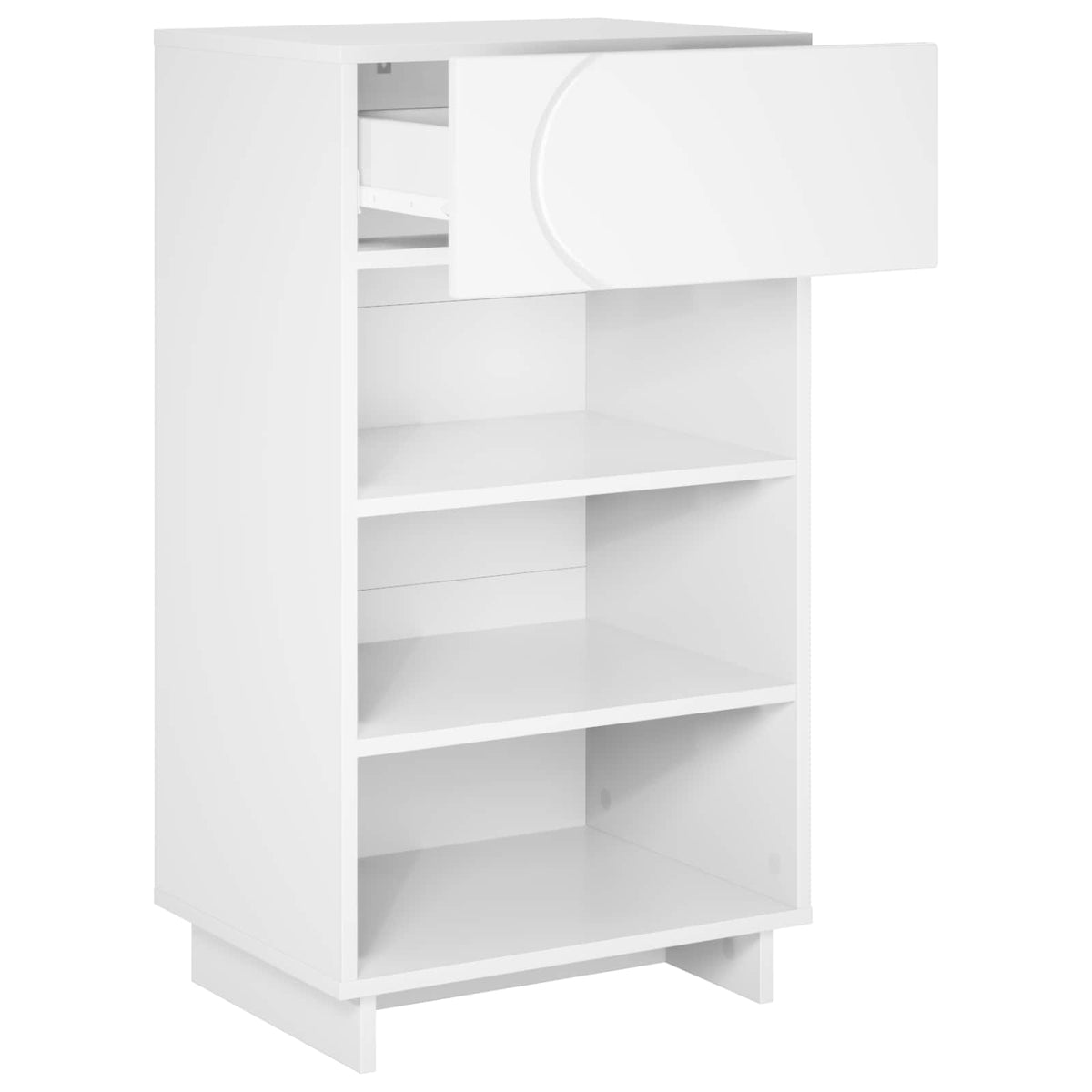 Skoskab 48 x 38 x 87,5 cm Konstrueret træ Hvid