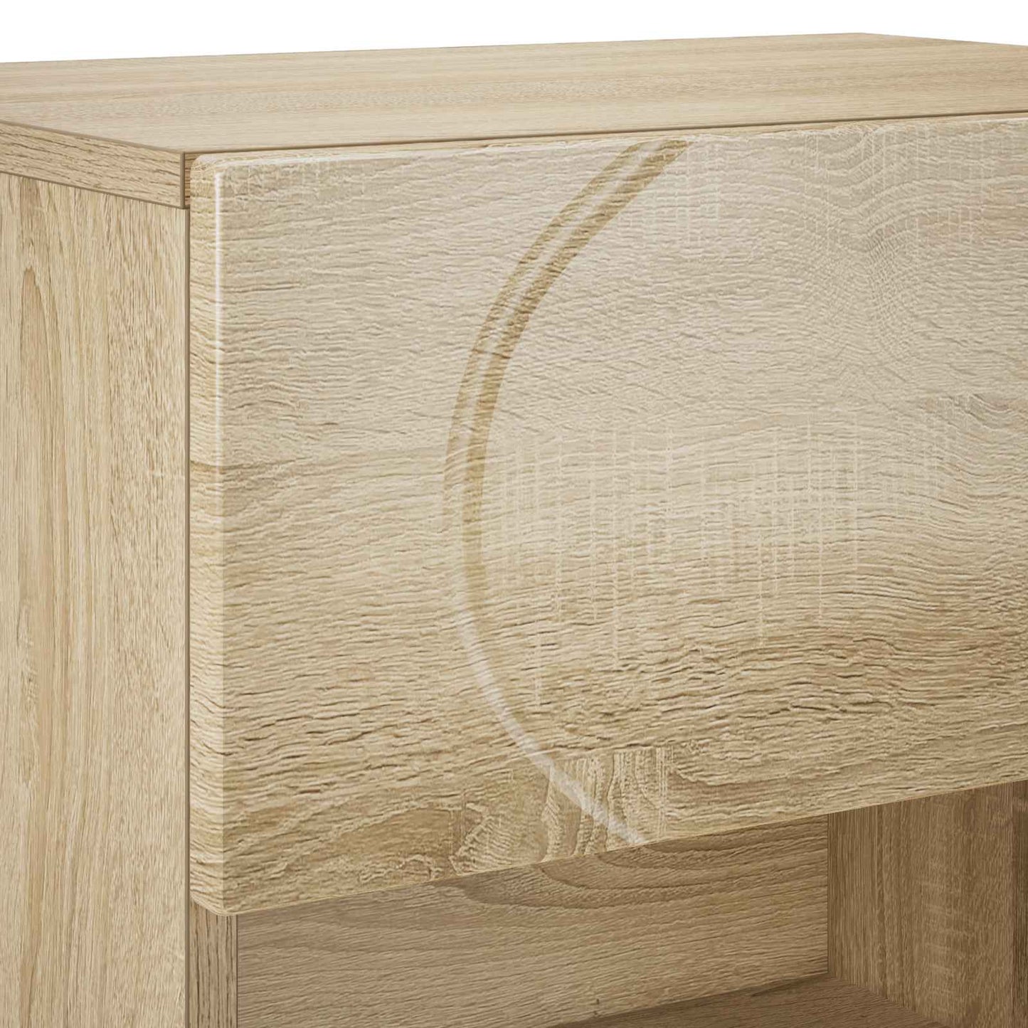 Skoskab 48 x 38 x 87,5 cm Konstrueret træ Sonoma-eg