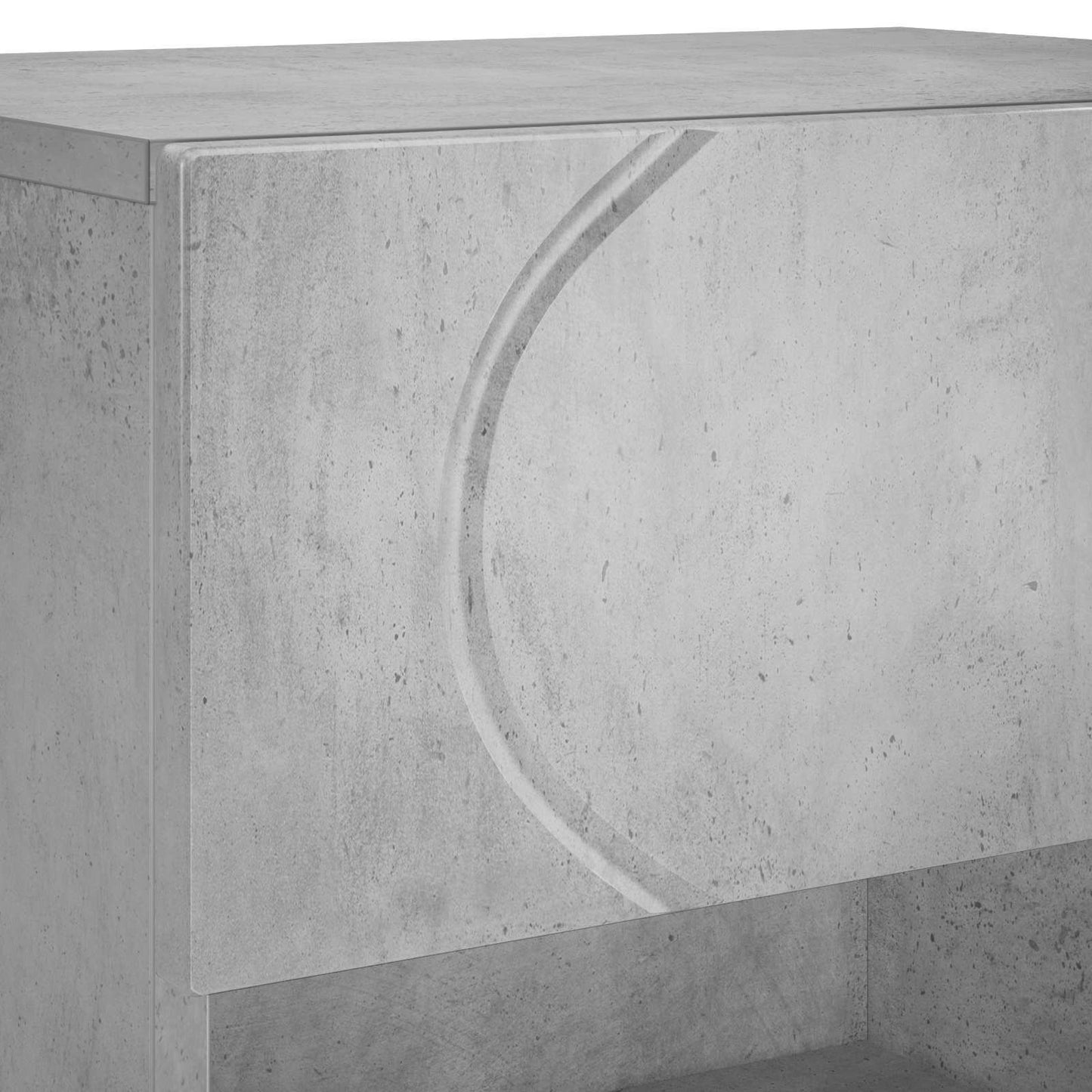 Skoskab 48 x 38 x 87,5 cm Konstrueret træ Betongrå