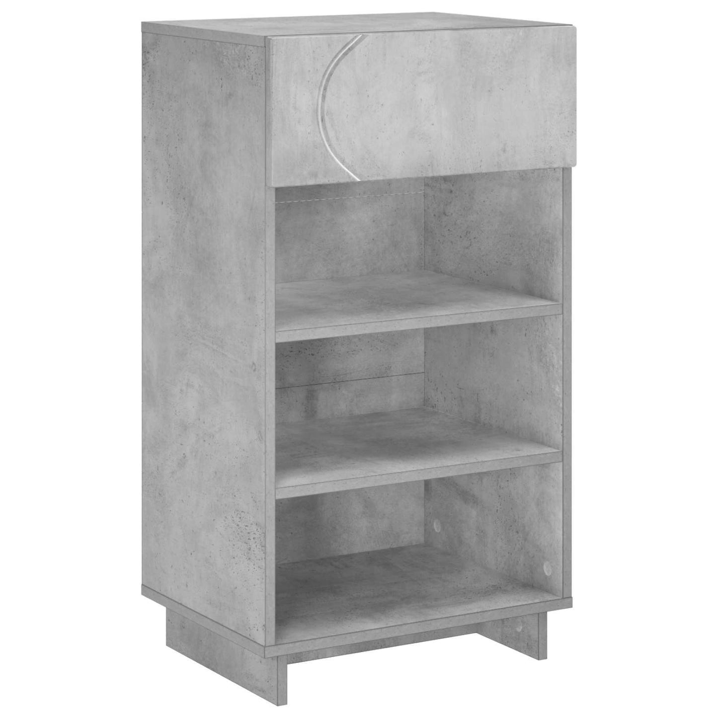 Skoskab 48 x 38 x 87,5 cm Konstrueret træ Betongrå