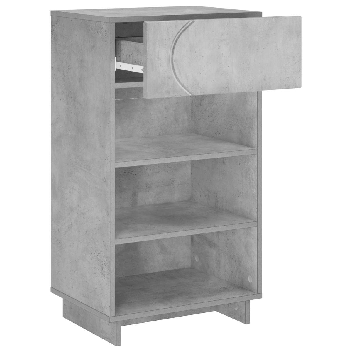 Skoskab 48 x 38 x 87,5 cm Konstrueret træ Betongrå