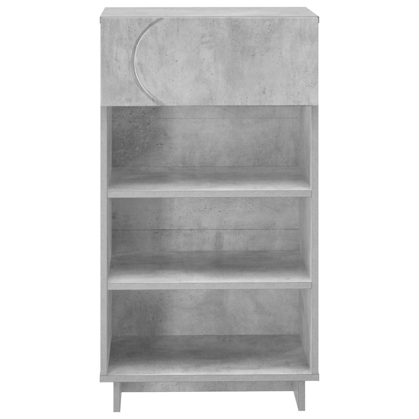 Skoskab 48 x 38 x 87,5 cm Konstrueret træ Betongrå