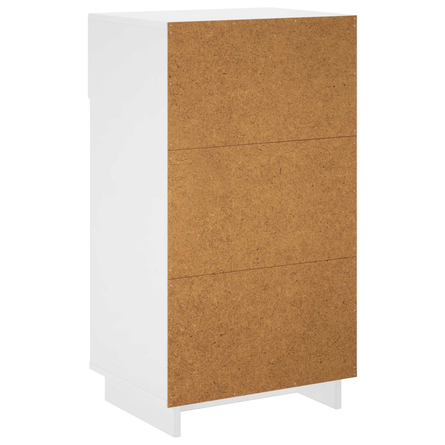 Skoskab 48 x 38 x 87,5 cm Konstrueret træ Hvid højglans
